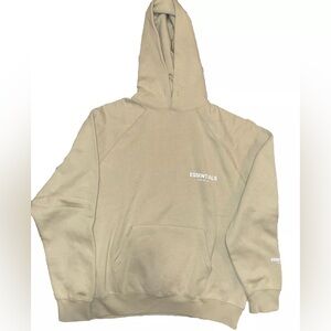 Essentials Fear of God Pullover Hoodie Size Medium Color Green Concrete